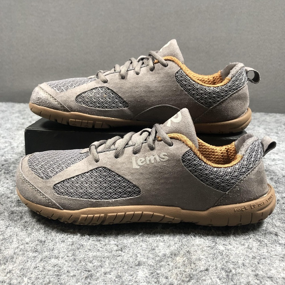 Lems Primal 2 Slate Shoes Mens Size 8 Gray Mesh Minimalist Barefoot Zero Drop - Picture 3 of 16